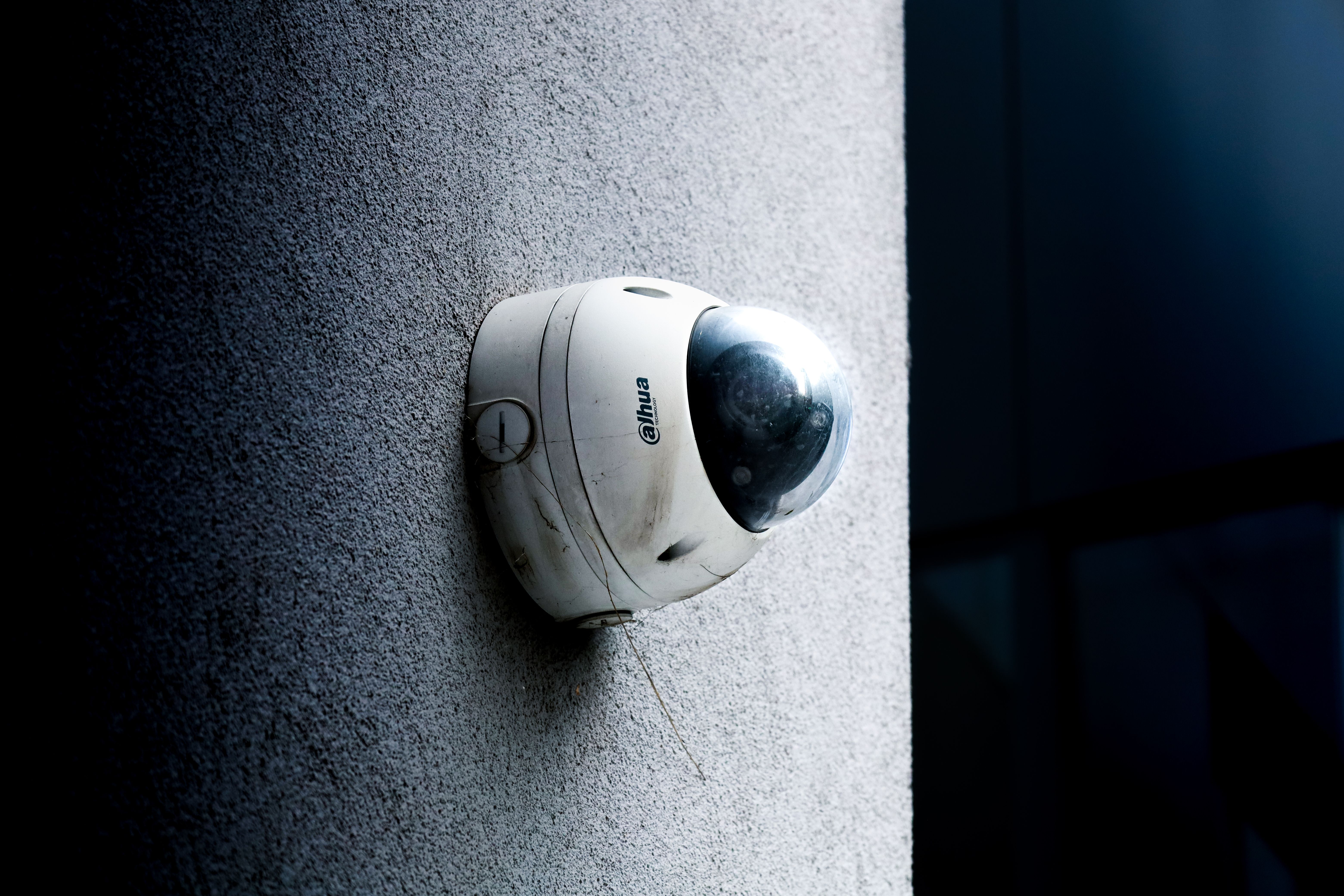 Advanced security monitoring center with multiple screens